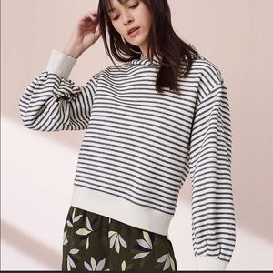 Lou and grey stripped hoodie